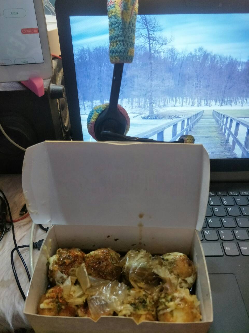 italki - Authentic takoyaki for my dinner :)[Image]