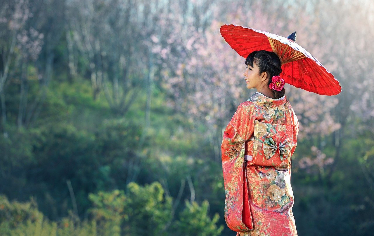 Japanese traditional clothing.Want to know more about Japanese language? 