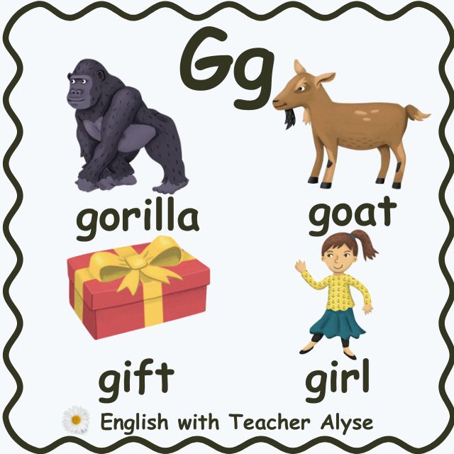 Letter G