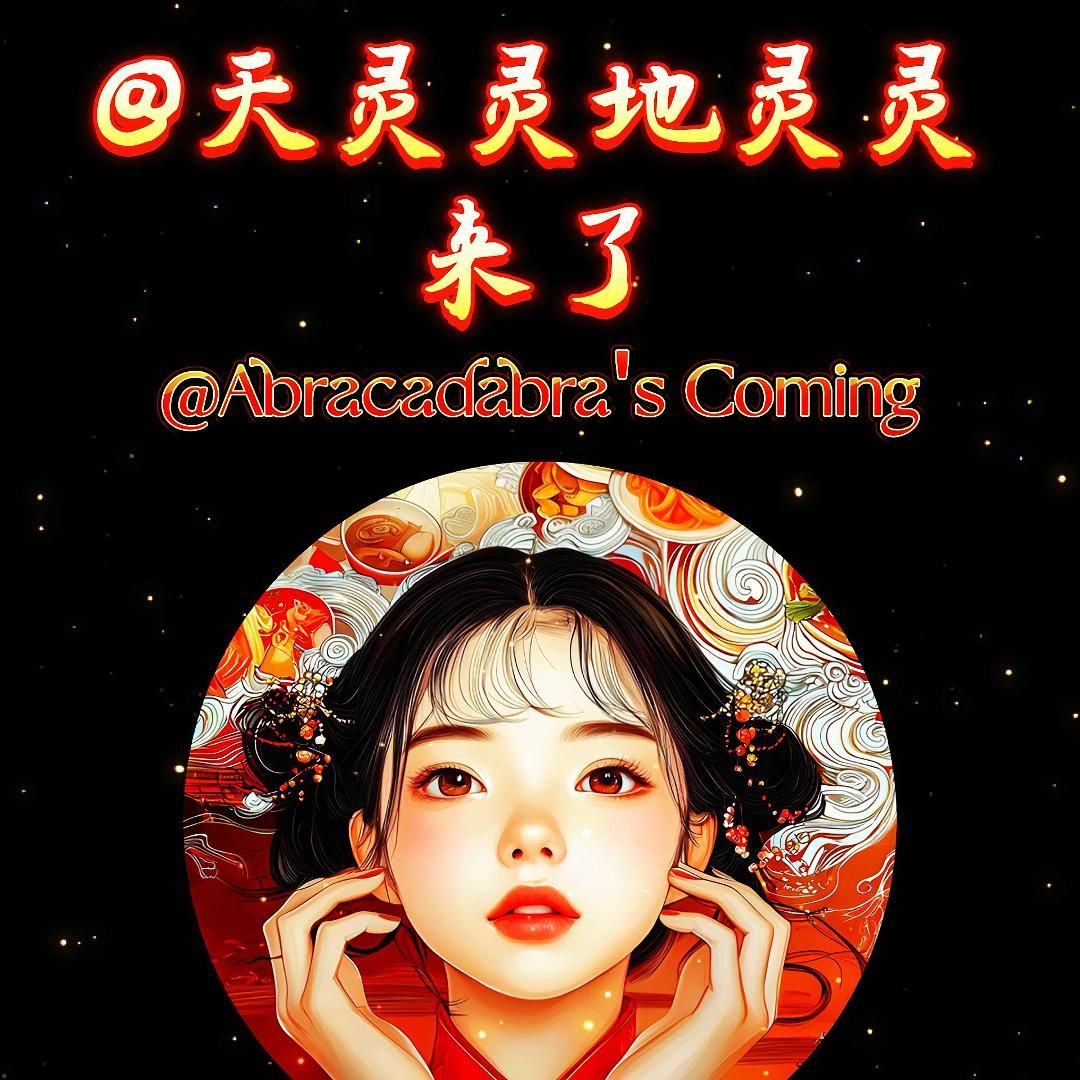 天灵灵地灵灵来了Abracadabra’s coming 