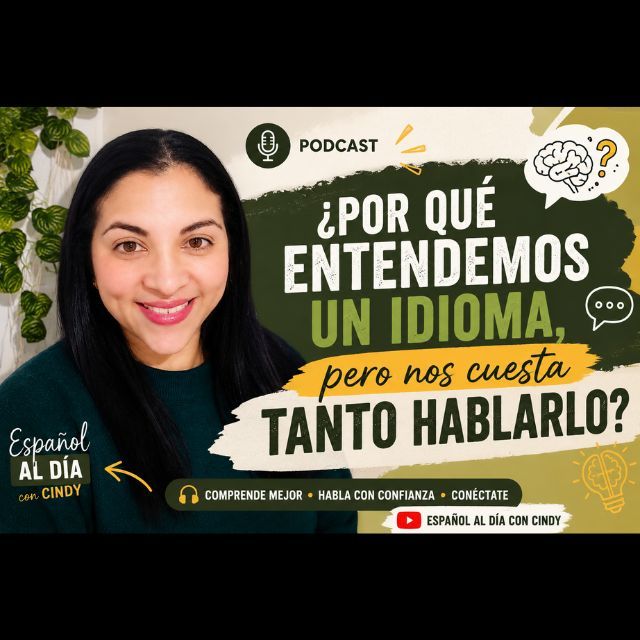 ¿Por qué entendemos un idioma, pero nos cuesta tanto hablarlo?