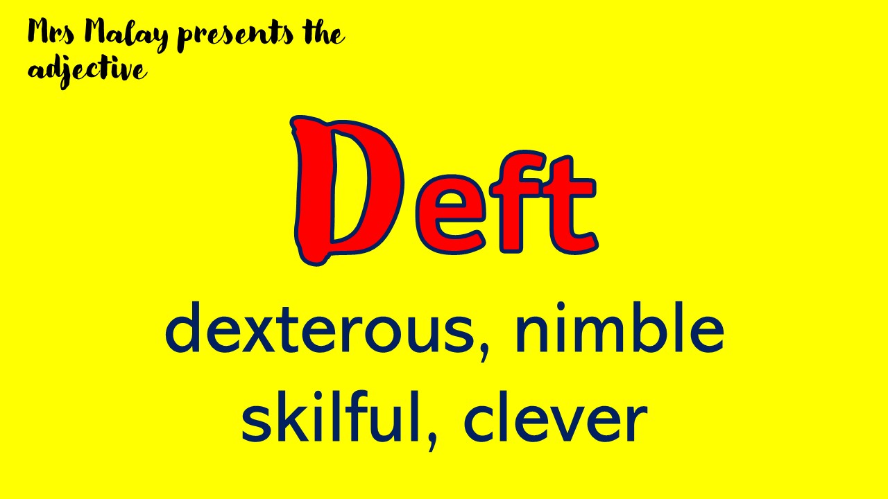 italki-flashcard-deft-meaning-dexterous-nimble-skilful-clever