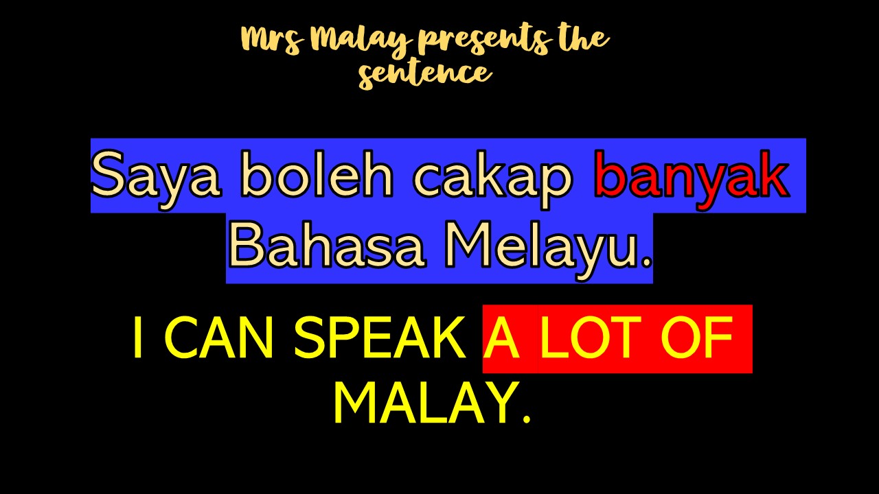 Italki - A LOT OF = BANYAK Therefore With Your Language Partner Or ...