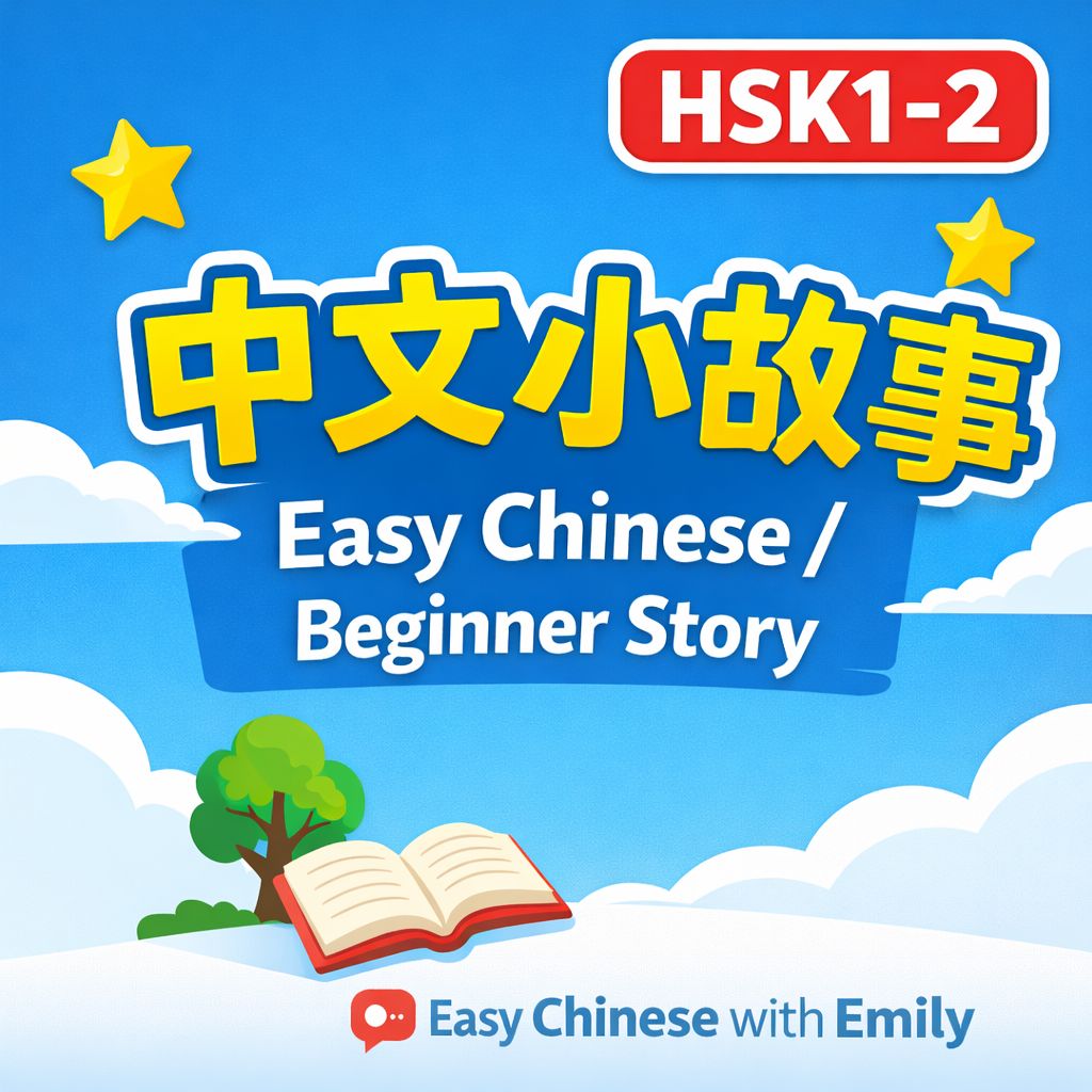 Easy Chinese with Emily | HSK1-2 Stories
