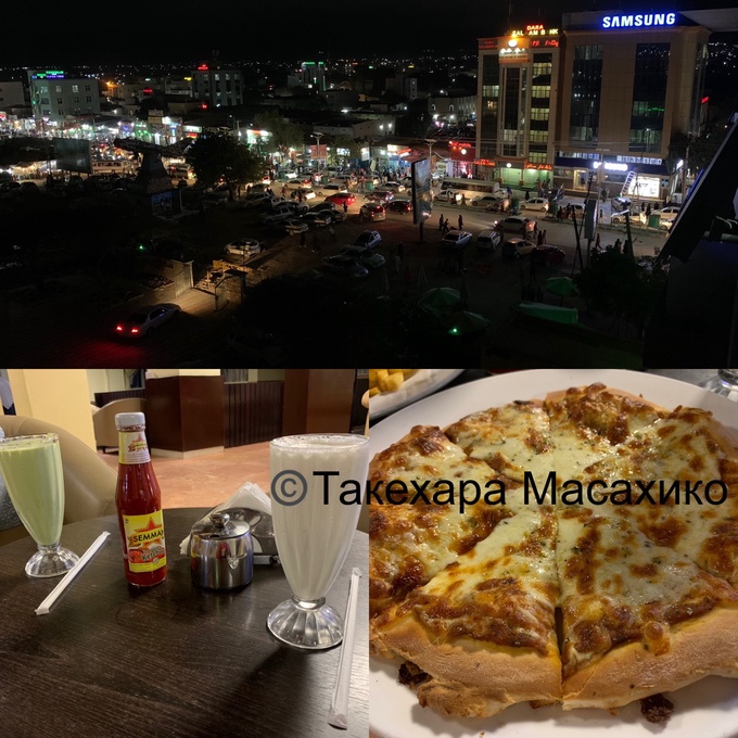 Italki Traveling Horn Of Africa 31 We Returned To Hargeisa Had Dinner Nice Pizza There Is Samsung S Bu