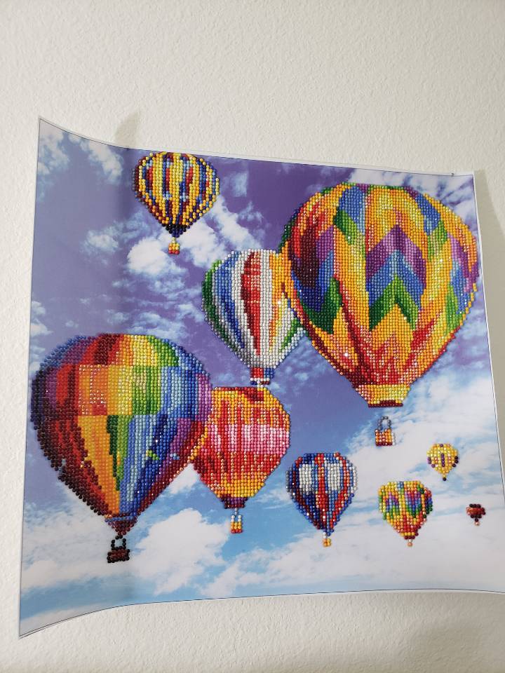 italki Diamond painting. I love diamond painting! Basically you put