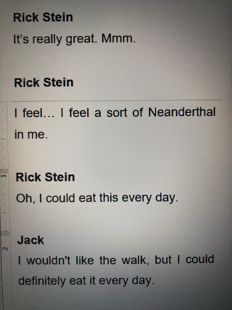 italki What does "I wouldn't like the walk" mean? They are trying new