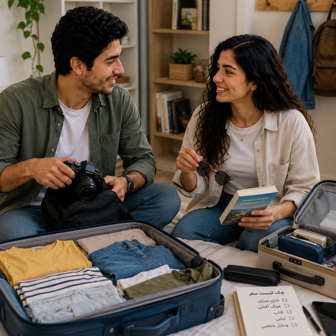 قسمت ۲۲: آماده شدن برای سفر Episode 21: Preparing for the Trip 👜👒
