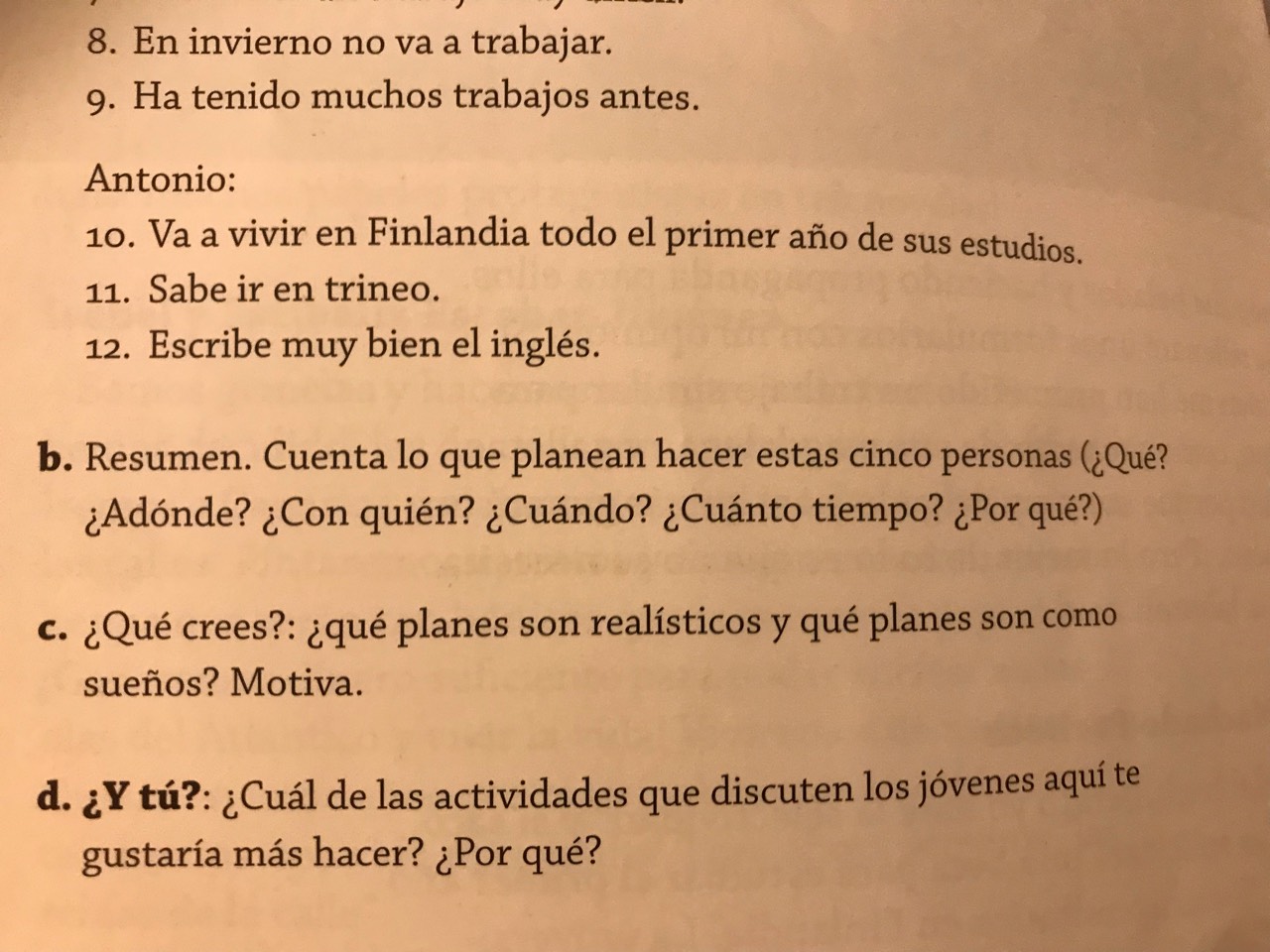 Italki - B. Resumen Ejercicio De Escritura Gracias De Antemano. 😃 ...