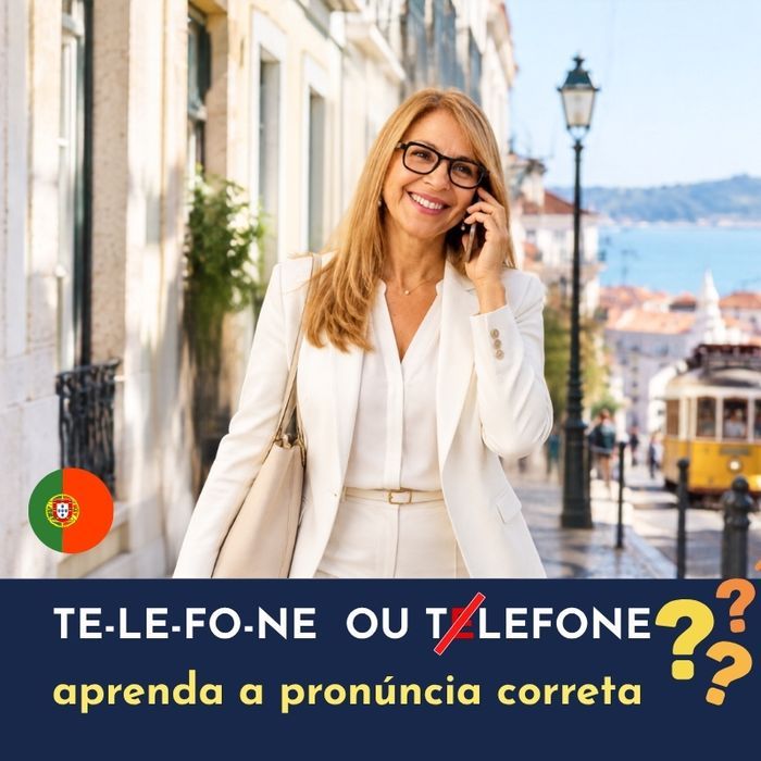 Te-le-fo-ne - aprenda a pronuncia