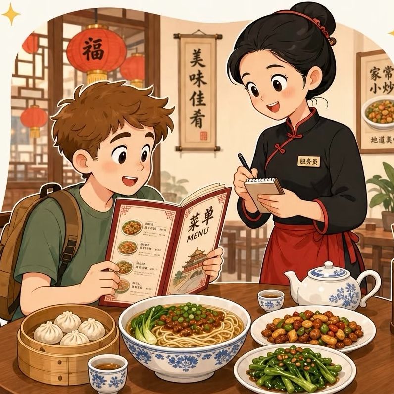 How to order food in China?