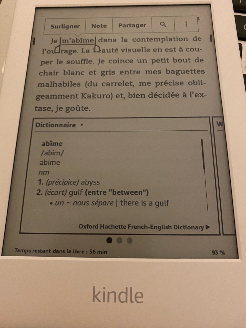 italki J’aime bien ma liseuse. J’aurais préféré en choisir une de la marque Kobo, pour que