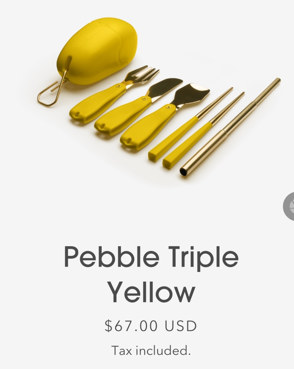 italki Hi guys! It's a culterlry set but what does pebble mean here