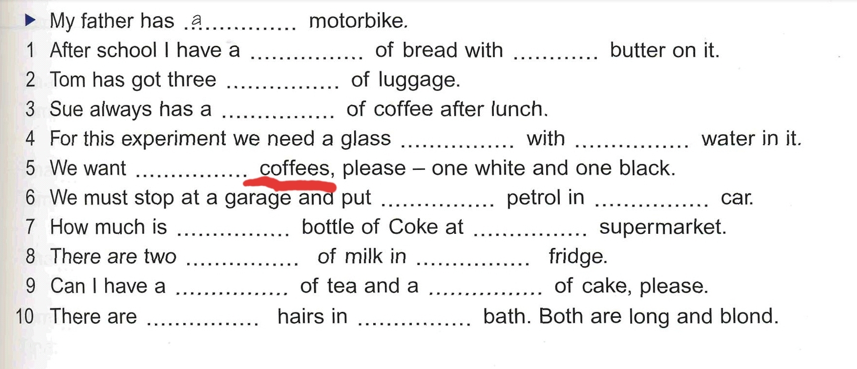 italki Hello Why coffees ? Coffee is plural?[Image]