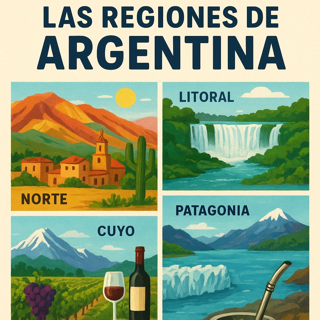 Las regiones de Argentina